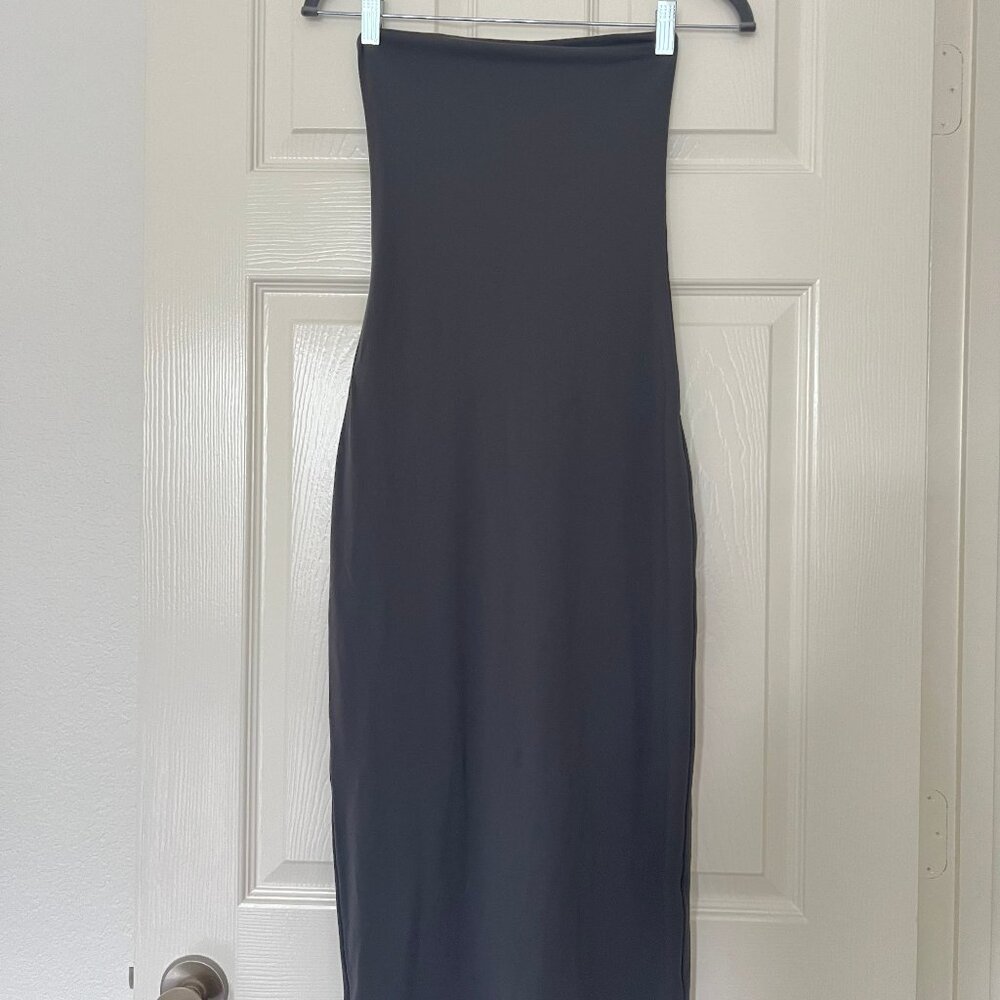 Aritzia Gray Tube Dress